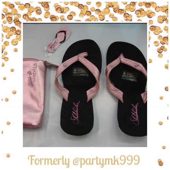 Flip Flops Shoes - Side Kicks Sandals Carry them everywhere! NWT